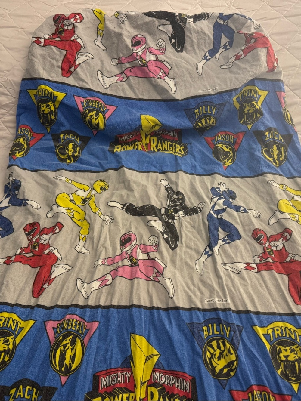 Power Ranger complete twin sheet set - Picture 4 of 9